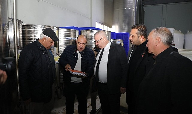 Edremit Belediye Başkanı Mehmet Ertaş: “Tek bir zeytin tanesi heba olmuyor”