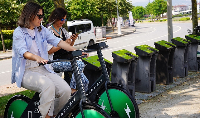 Hem bedenlerini hem telefonlarını şarj ettiler; 2024’te 109 bin 73 dakika pedal çevrildi