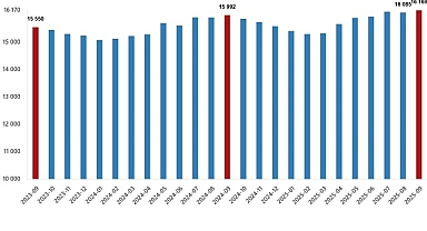 Ücretli Çalışan İstatistikleri, Eylül 2025